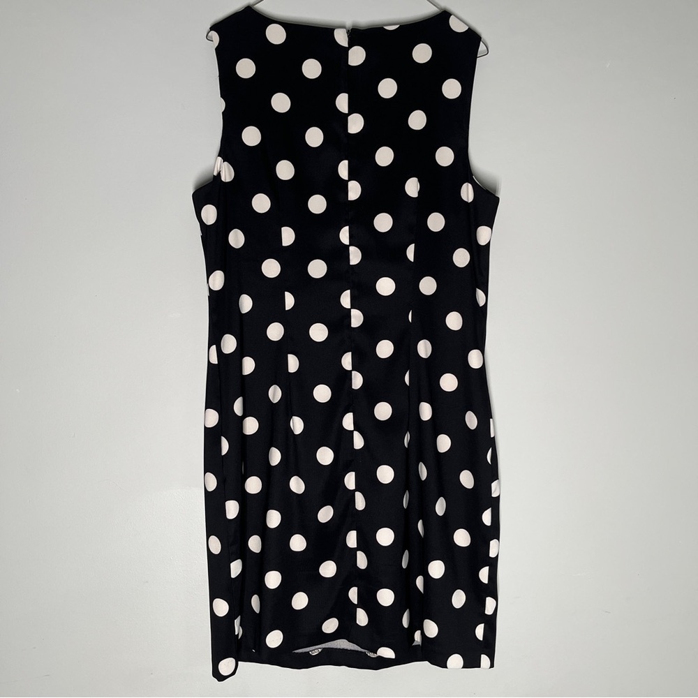 ALYX Polka Dot Dress Black and White Sleeveless Women’s Size 14 - Picture 2 of 9